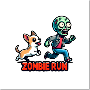 Zombie Run Posters and Art